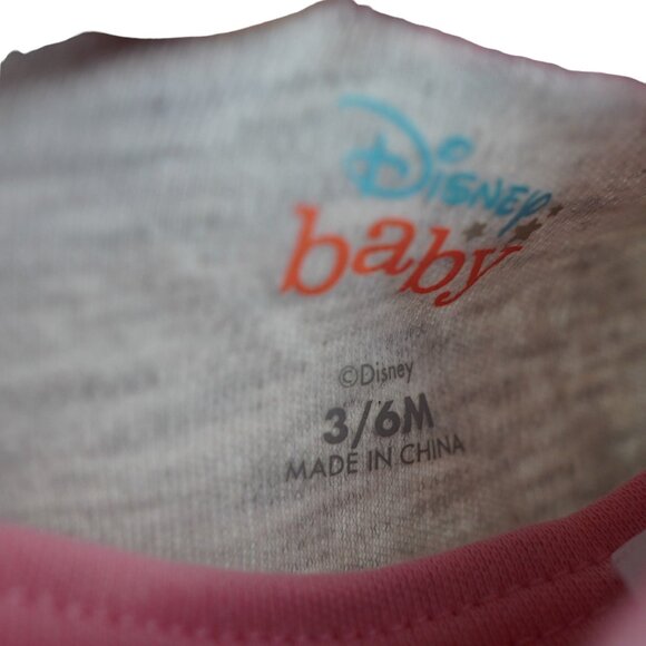 NWT Disney Baby Minnie Mouse 3-Piece Set: Pants‎ & Bib Size 3/6M - Picture 4 of 5
